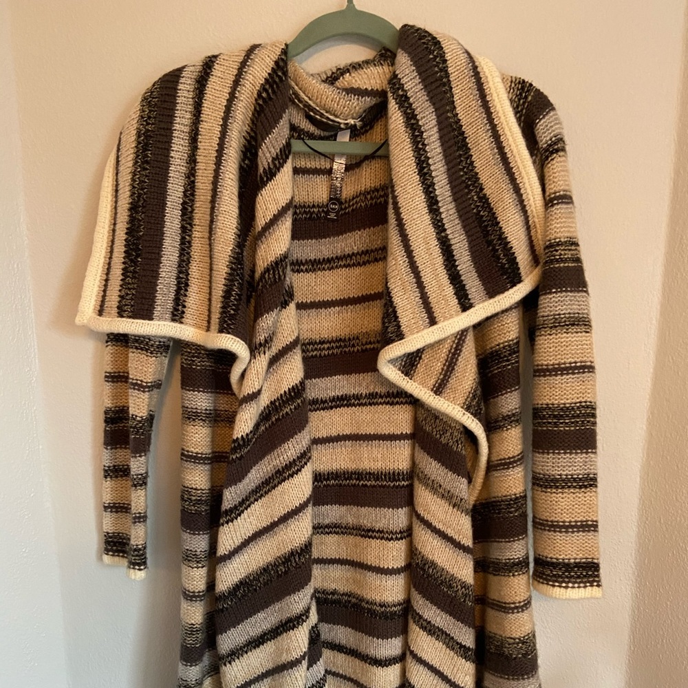 Striped cardigan